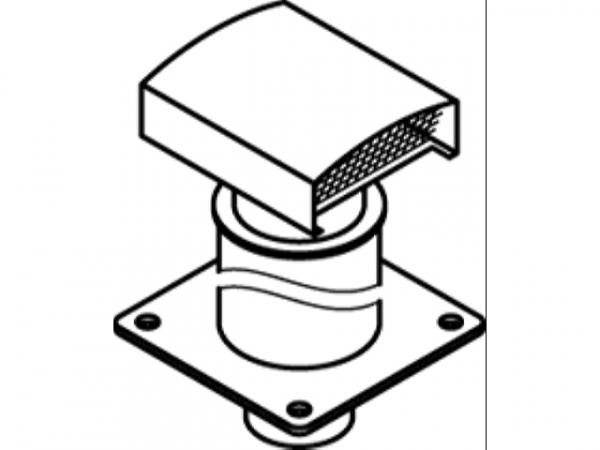 VIESSMANN 9562054 Dachdurchführung (Schrägdach)