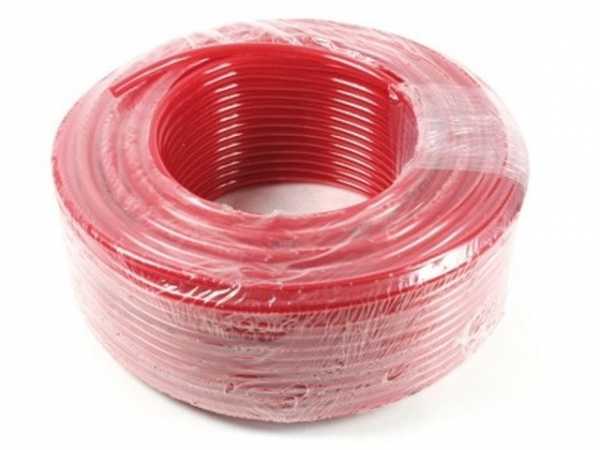 PVC-Schlauch 4x7 mm rot