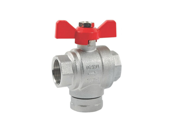 Buderus Kugelventil mit Filter 0,4mm, G1, DN25, Ersatzteil für Heizungsanlagen, 8738809097"