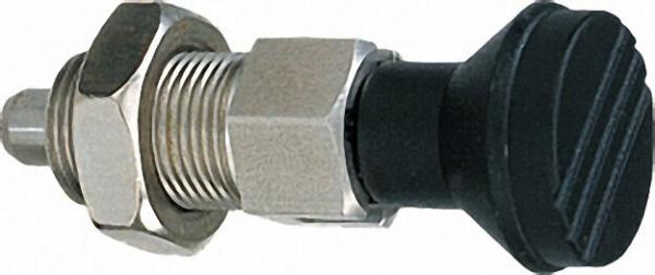 Arretierbolzen Niro M 10 x 1 D=5 Form B
