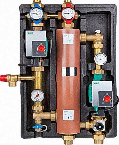 Systemtrennung WILO-Safe Typ:WS5-24 mit Yonos Pico Hocheffizenz Pumpe