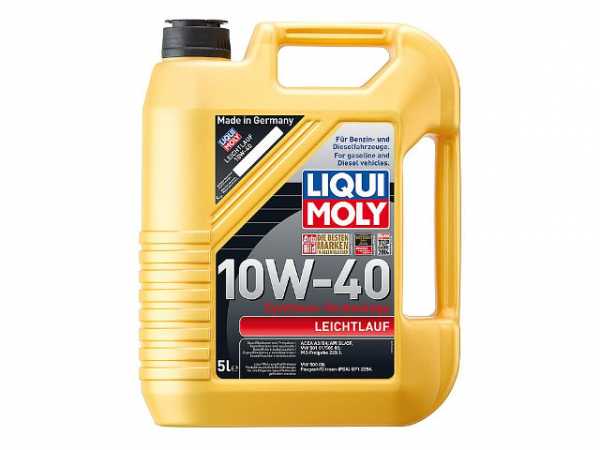 Motorenöl LIQUI MOLY Leichtlauf SAE 10W-40 Inh. 5000ml