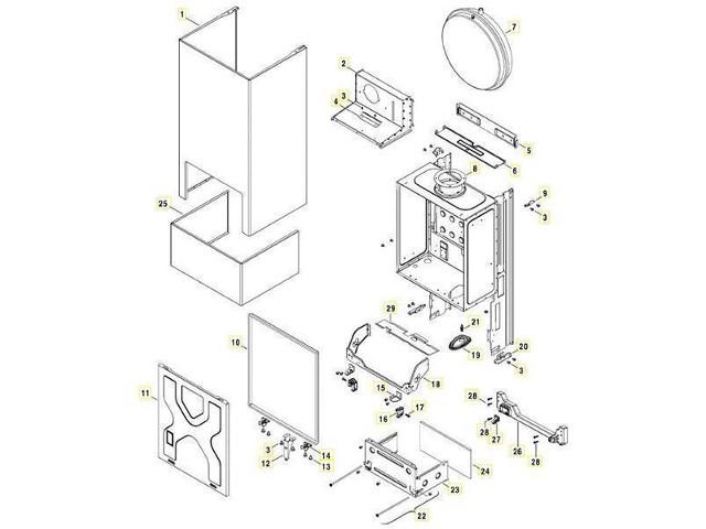 Buderus 87186431430 Halterung Brennkammer | meinhausshop.de