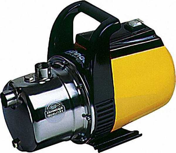 ZEHNDER Gartenpumpe mit Edelstahl Pumpenkopf 1'' Selbstansaugend 230 V / 1, 7 KW Fördermenge max: 5,