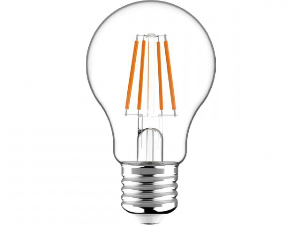 LED Filament Leuchtmittel - Glühlampe A60 E27 4.5W 470lm 2700K Klar 330°