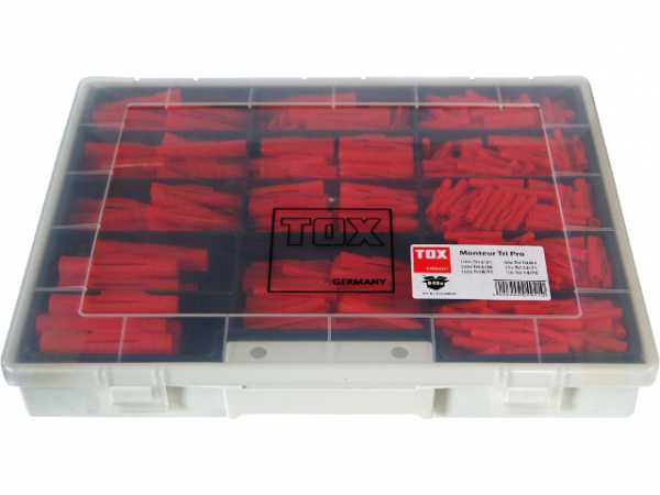 TOX 1090001 Standardsortiment Tri Pro Monteur 845 tlg. STK VPE 845 Stück