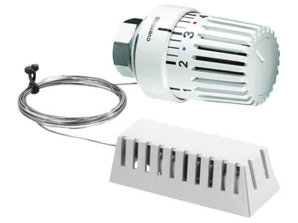 Oventrop Thermostat Uni LH m. 2m Kap. weiss * 1-5 mit Nullstellung 7-28 GrC