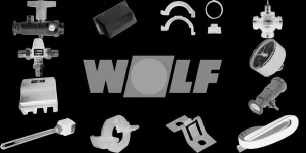 WOLF 8903107 Verkleidung Rückwand, Silber