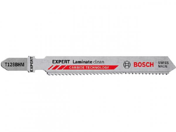 Stichsägeblätter BOSCH EXPERT T128BHM Länge 92 mm, für Laminatboden VPE 3 Stück