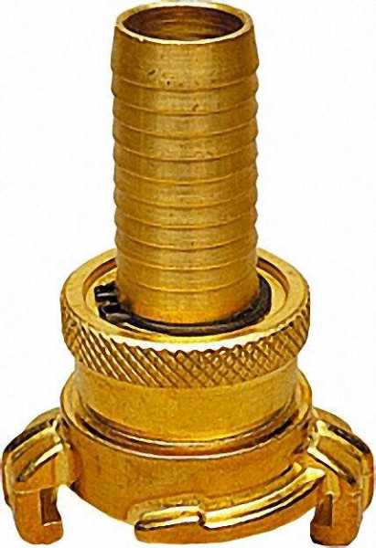Schraubkupplung 1'' Messing Saug und Hochdruckkupplung