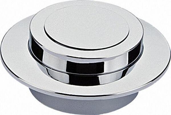 ELSTER Blindkappe, Klemmring, Manschette, Rosette, verchromt für Elster Wasserzähler