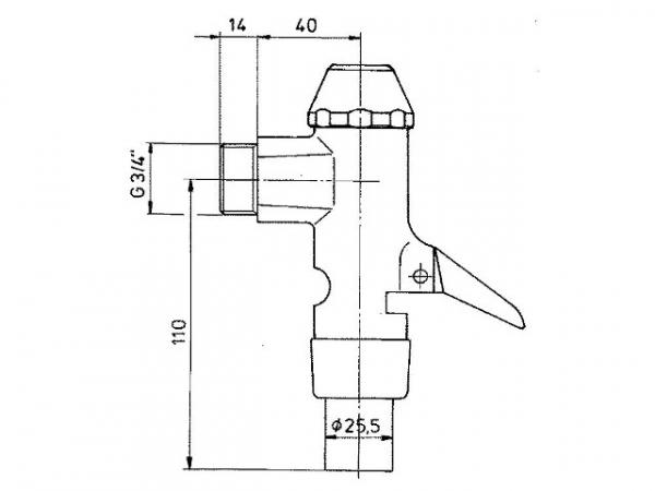 Oberteil Benkiser komplett für Modell 828, inkl. Dichtung