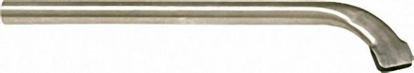 Flachsaugdüse mit angeformten Stahlblechschlitten 38mm Dm / L=520mm