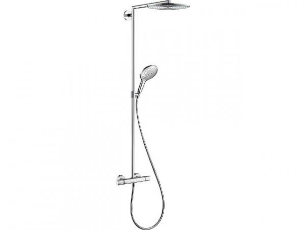 Hansgrohe Showerpipe Raindance Select, chrom,mit Kopfbrause Raindance Air-jet, 300mm