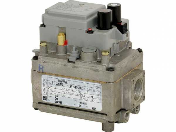 Gas-Kombiventil Elettrosit 810 3/4", 220 V-240 V mit Deckel, Referenz-Nr.: 0.810.200