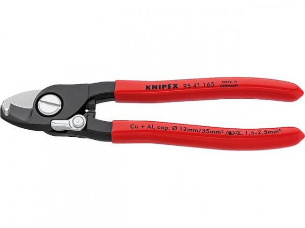 Kabelschere Knipex 165mm mit Abisolierfunktion