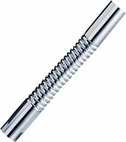 Ablaufrohre flexibel D 32mm L 250mm verchromt