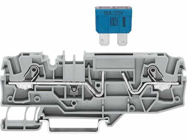 2-Leiter- Sicherungsklemme Wago 2006-1681 VPE: 25 Stück