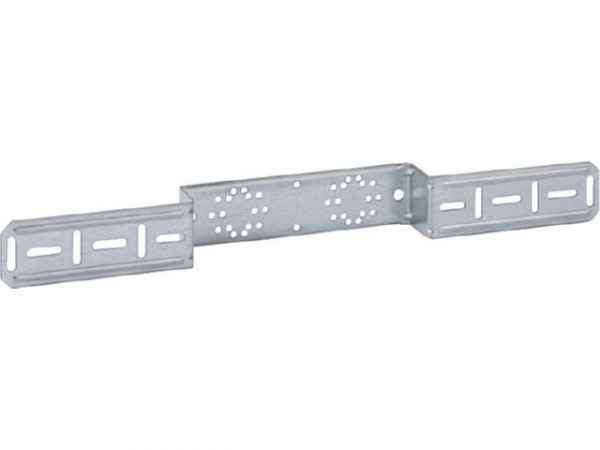 Montageplatte abgesetzt zweifach Stichmaß 100/120mm