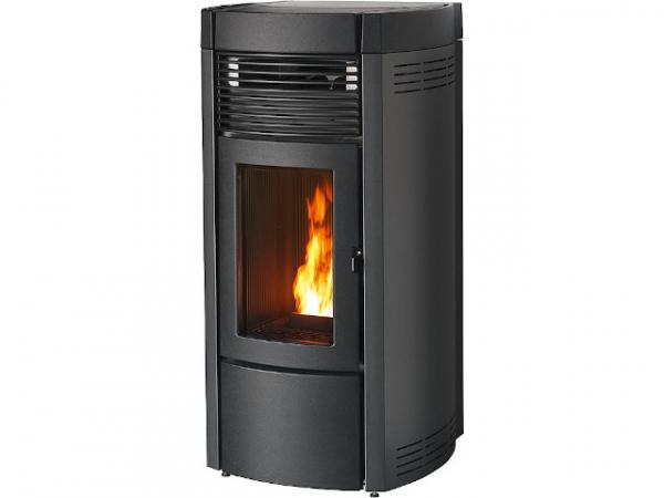 Pelletofen Musa Hydromatic Maestro, Grundgerät+Verkleidung Metall Schwarz, 16KW,wasserführ.