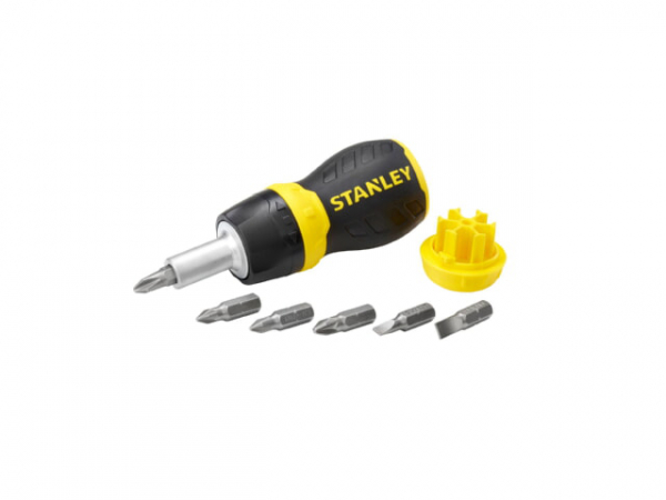 Stanley STANLEY STUBBY RATCHET MULTIBIT - 6 BITS 0-66-358