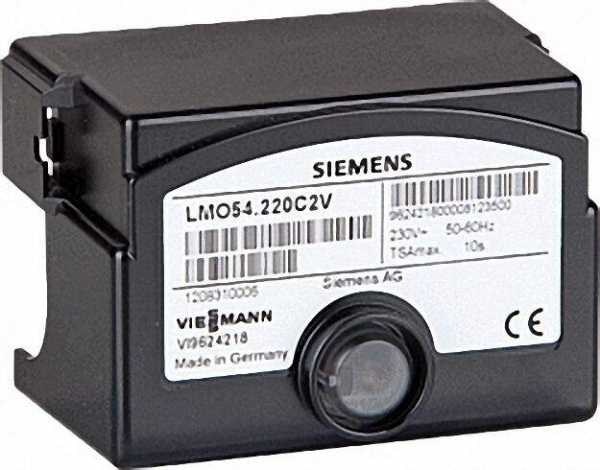SIEMENS Ölfeuerungsautomaten LMO 54.220 C2 passt für Viessmann Vitoplus Referenz-Nr.: 7816307
