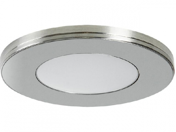 LED-EInbaudownlight 12V DC 2,6W chrom