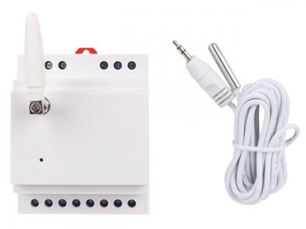 GSM-MODUL FÜR HUTSCHIENENMONTAGE - 1 KANAL E300GSM