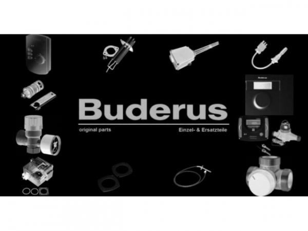Buderus 6508580 Seitenteil Profil li V 33 350 RAL9016 ev