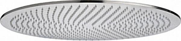 EVENES Ultraflache Kopfbrause Edelstahl gebürstet D=230mm ohne Brausearm