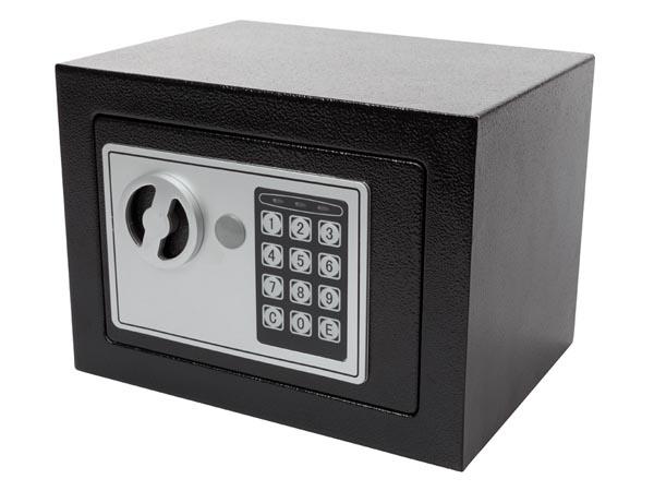 Elektronischer Tresor Safe 17x23x17 cm Schranktresor SCHWARZ BG90014