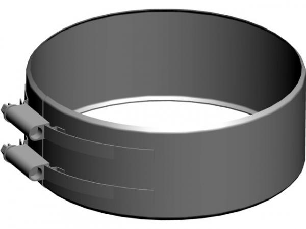 WOLF 2651565 Klemmband DN110/160 für Luft-/Abgasrohr an der Fassade