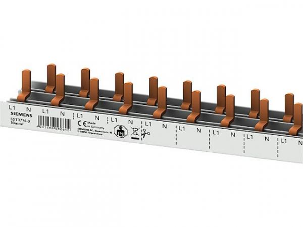 Stiftsammelschiene, 10mm² 1p/N für AFDD-LS / 1000mm Siemens 5ST3774-0 (55TE)