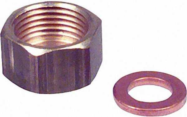 SERTO - Messingkappe 3/8'' mit Dichtung