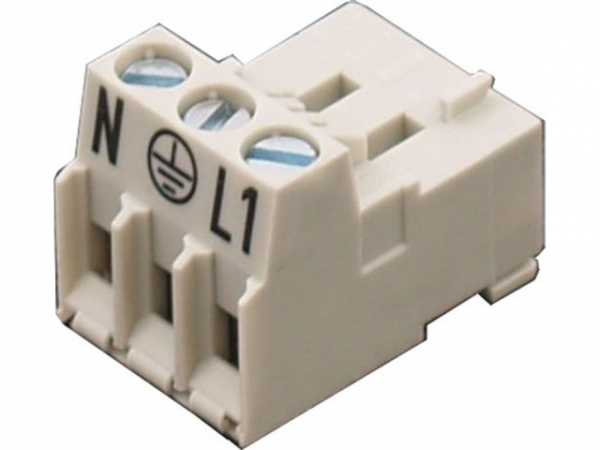 WOLF 279406999 Gegenstecker 3-polig grau(ersetzt Art.-Nr. 2794069)