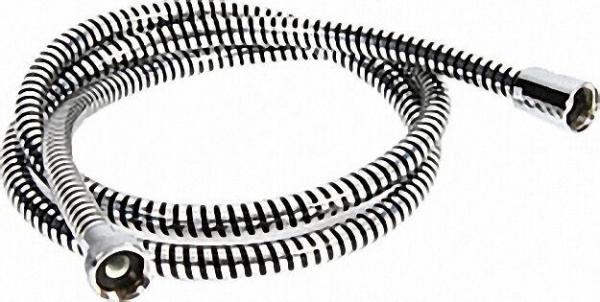 Brauseschlauch DN15-160cm Spiroflex in PVC mit konisch Überwurfmutter, ohne Dichtungen