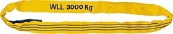 Rundschlinge aus Polyester DIN 61360/EN 1492-2 Doppelmantel Grün = 2 t / Länge 1 m