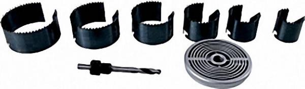 Lochsäge 6-teilig D= 32, 38, 44, 51, 57, 64mm
