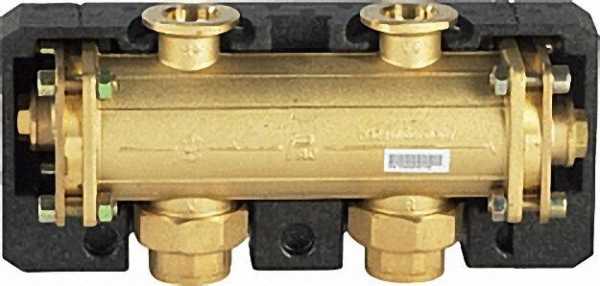 PAW Hydraulische Weiche DN 32 bis 2600 l/h gebrückt mit Isolierung