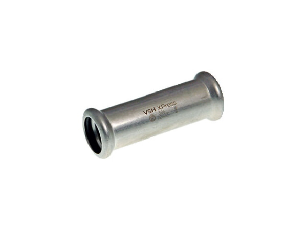 Buderus Logafix Edelstahl Schiebemuffe d76,1 M-Kontur V2A EPDM O-Ring LBP-Funktion I/I