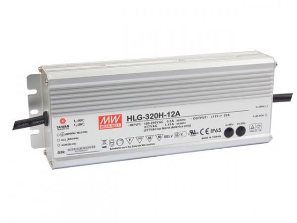 SCHALTNETZTEIL - 1 AUSGANG - 320 W - 12 V HLG-320H-12A