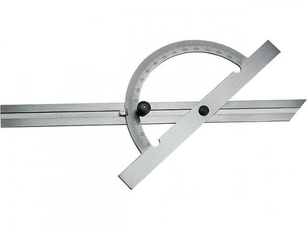 Gradmesser 10-170° Stahl, verchromt, Standard- ausführung, 150x300mm