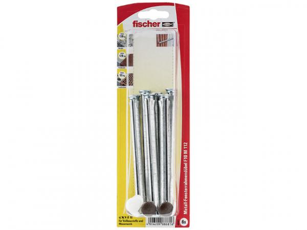 Fischer Fensterrahmendübel F 10 M 112, 88681 SB-Programm