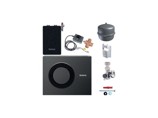 Buderus Gas-Brennwertkessel Logano plus GB192i.2/GB182i.2/GB172i.2 Paket Ergänzungs-Set WLW-10 MB A H HYC25 10 kW mit Hybridmanager HM200 3-