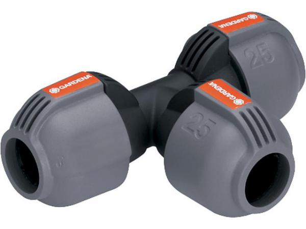 GARDENA T-Stück 25mm zur Rohrabzweigung
