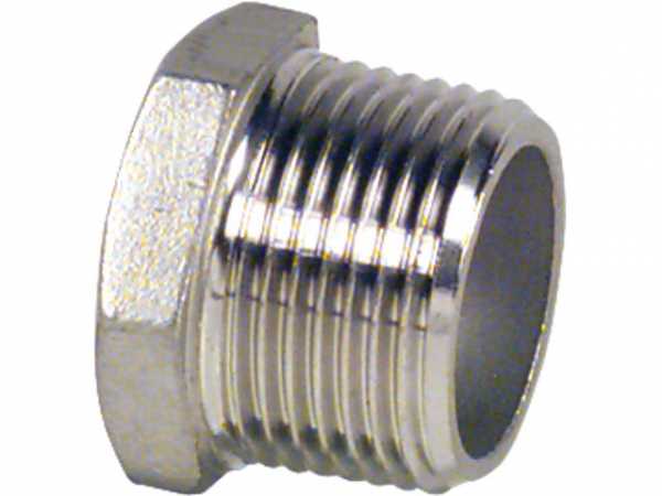 Gewindefitting Edelstahl Reduzierstück DN10 (3/8")xDN6 (1/8") AGxIG