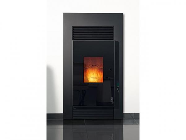 Buderus Pellet-Primärofen PE Nova water+, 2-10 kW, Einbaugerät, black, 7736601203