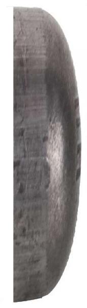 Klöpperboden DIN 28011, P 265 GH kaltverformt, V-Kante außen 76,1 x 3,0mm