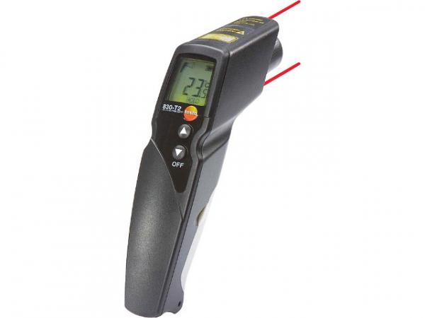 Infrarot-Thermometer Testo 830-T2 2-Punkt Lasermessfleck- markierung u.ext.Fühleranschluß