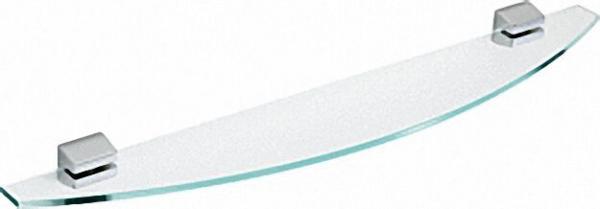EVENES Ablage Iris² mit Glasplatte 750mm verchromt